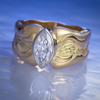 Tracy Johnson-R1194-Marquis-Ring-Blue-Water